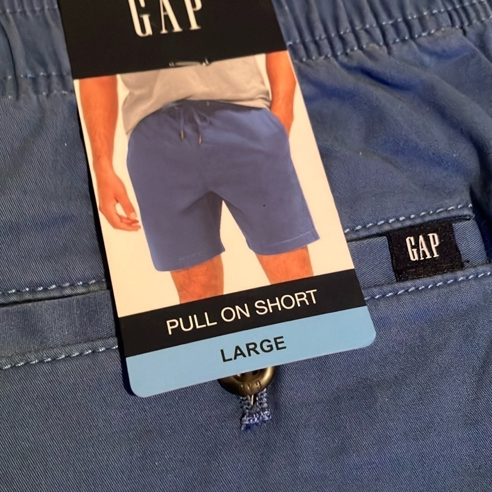 Gap Men’s Pull on Shorts With Draw String & Pocketd